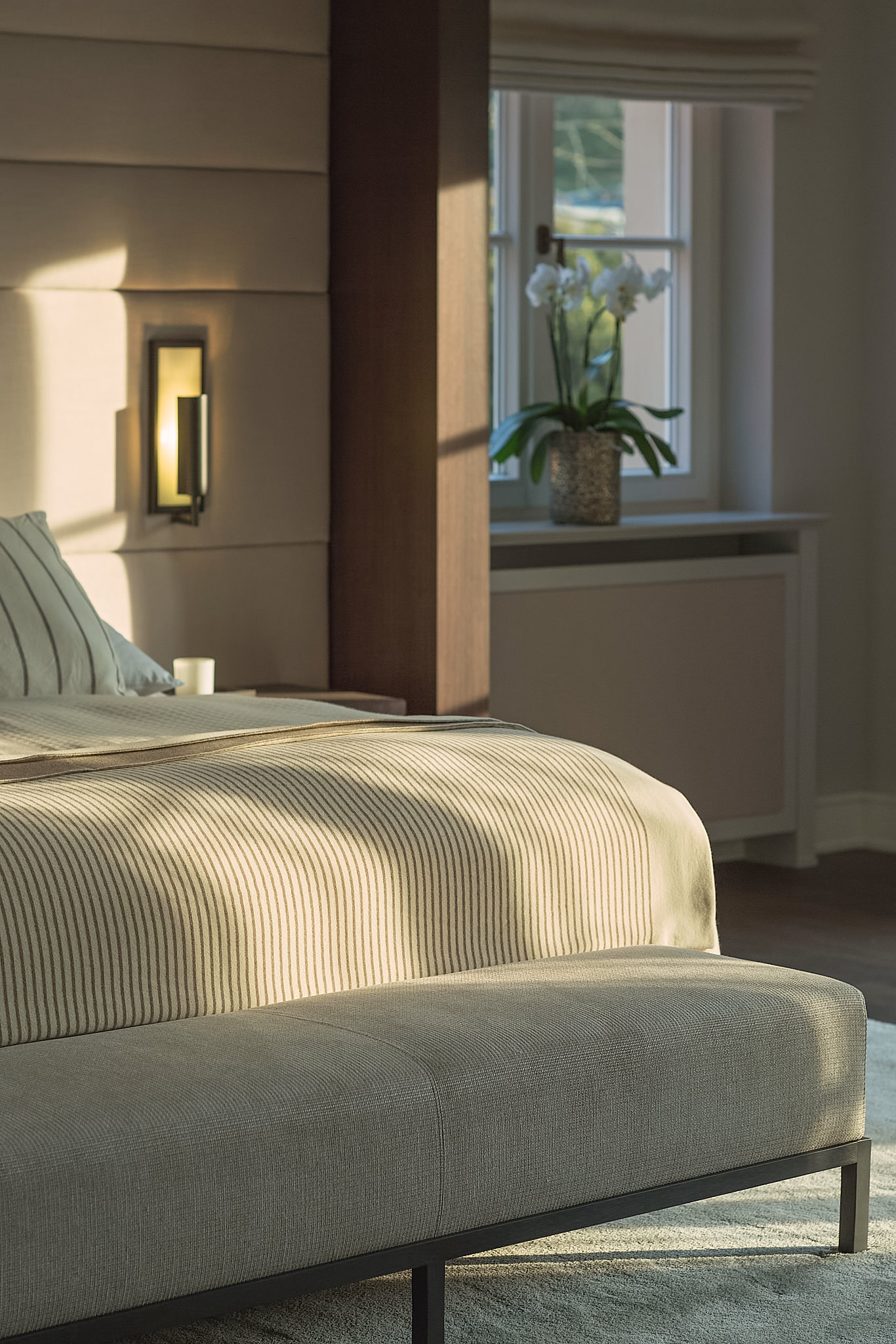 Villa M — Bedroom linen orchid