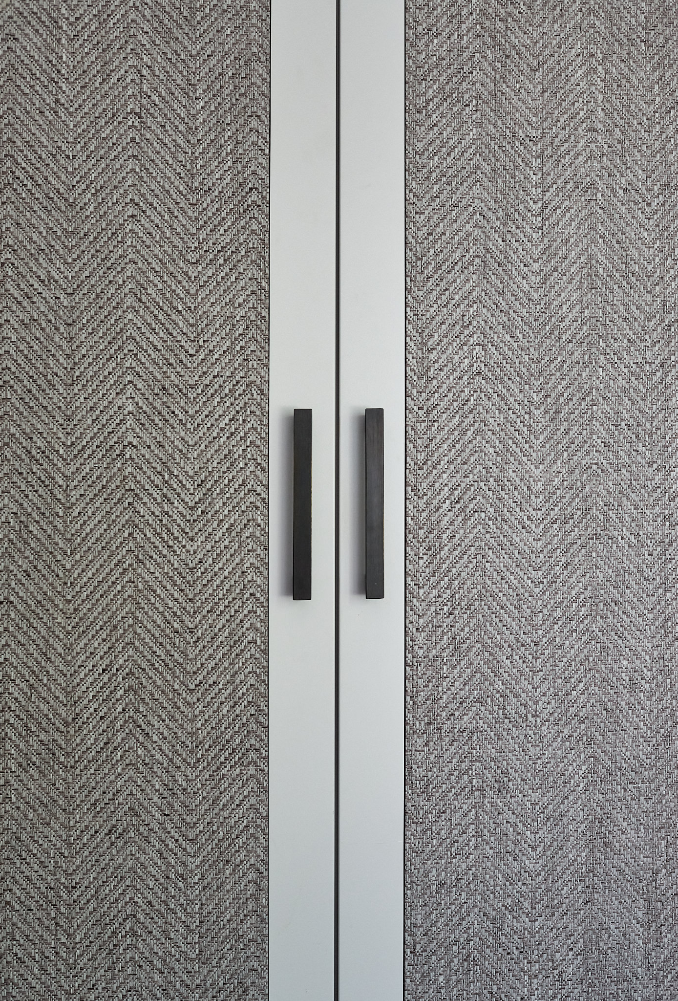 Villa D — Herringbone wardrobe handles