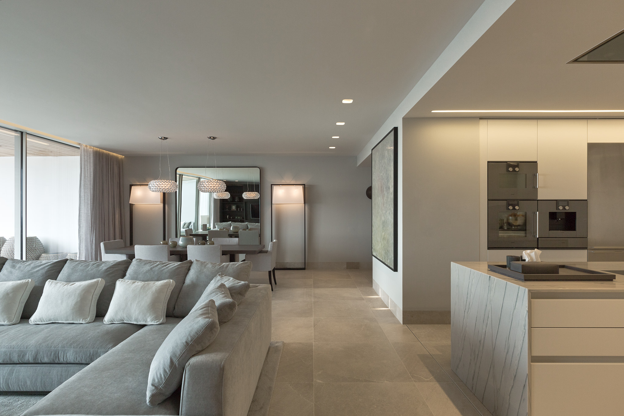 Apartment CA — Open plan kitchen